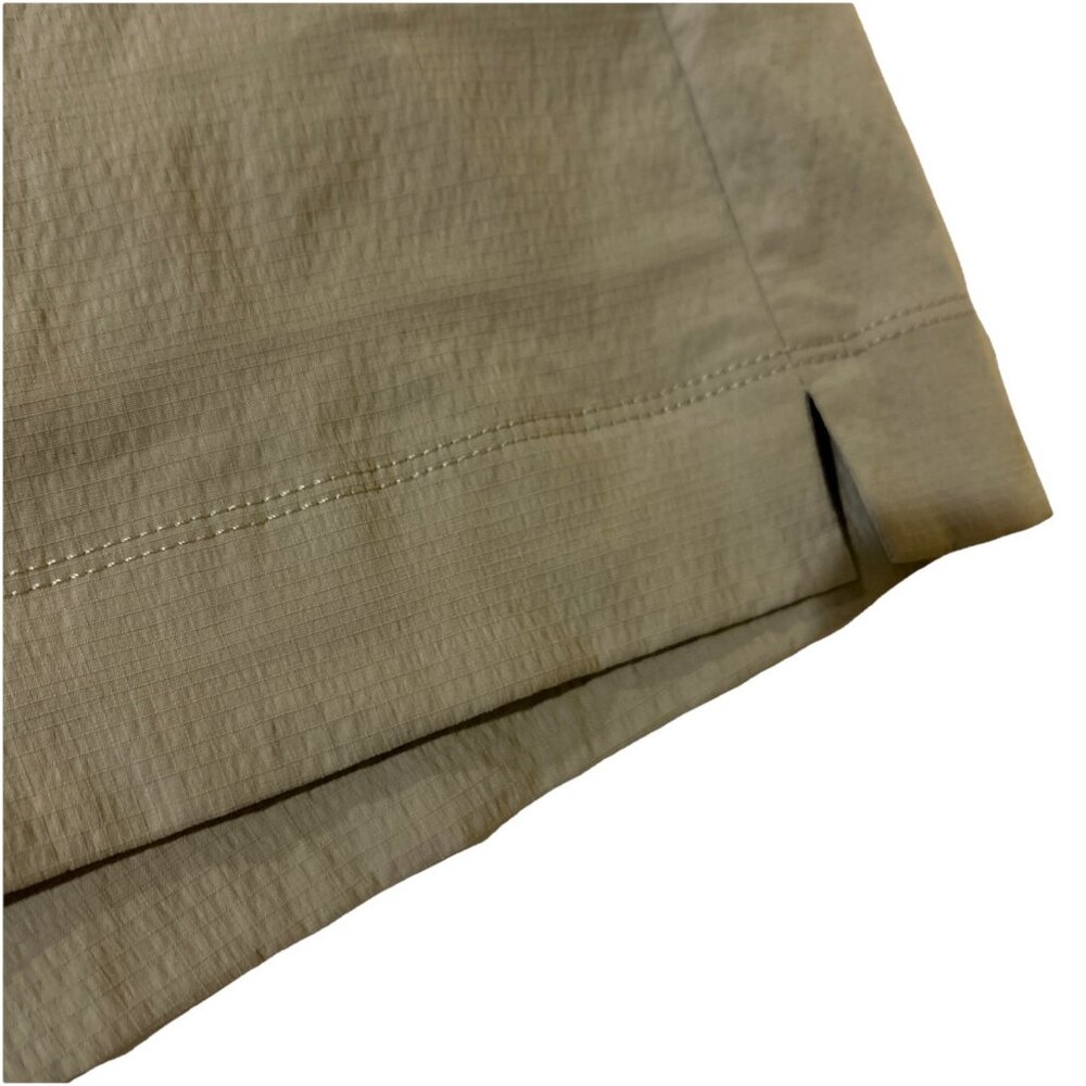 New Athleta Short Trekkie North Shorts Women 18 Tan Workout Hiking  Athleisure - Picture 6 of 10